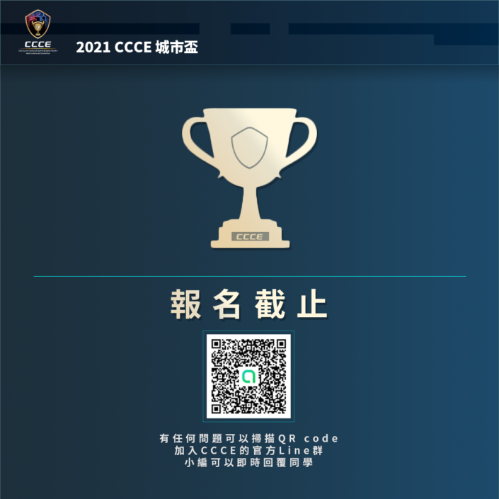報名截止